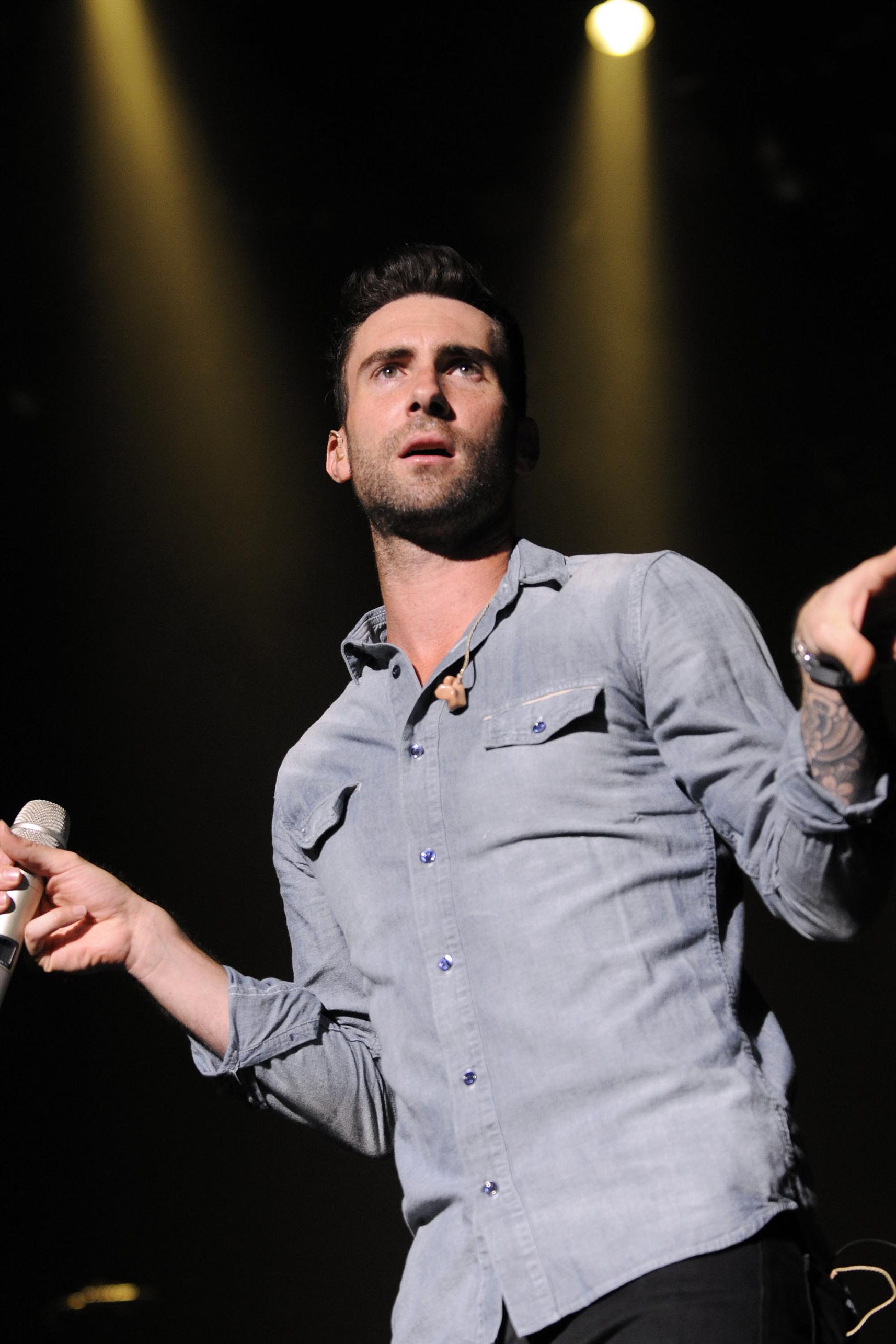 Adam Levine of Maroon 5 performs live at the 'Molson' pictures | Picture 63568